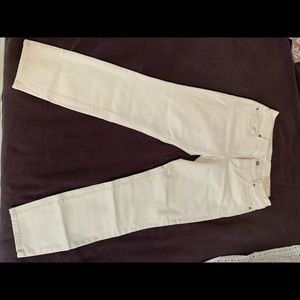 Loft Ivory Jeans